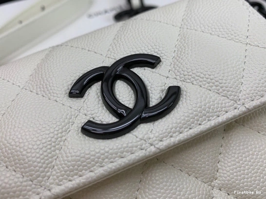 First Bag Ru FLAP BELT CHANEL HOLDER CARD 0712
